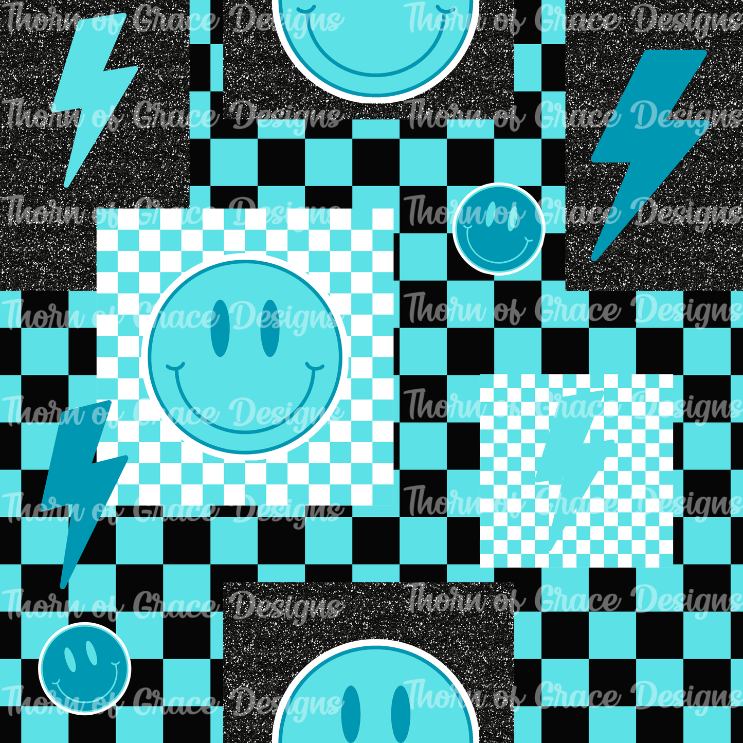 Blue Smiley