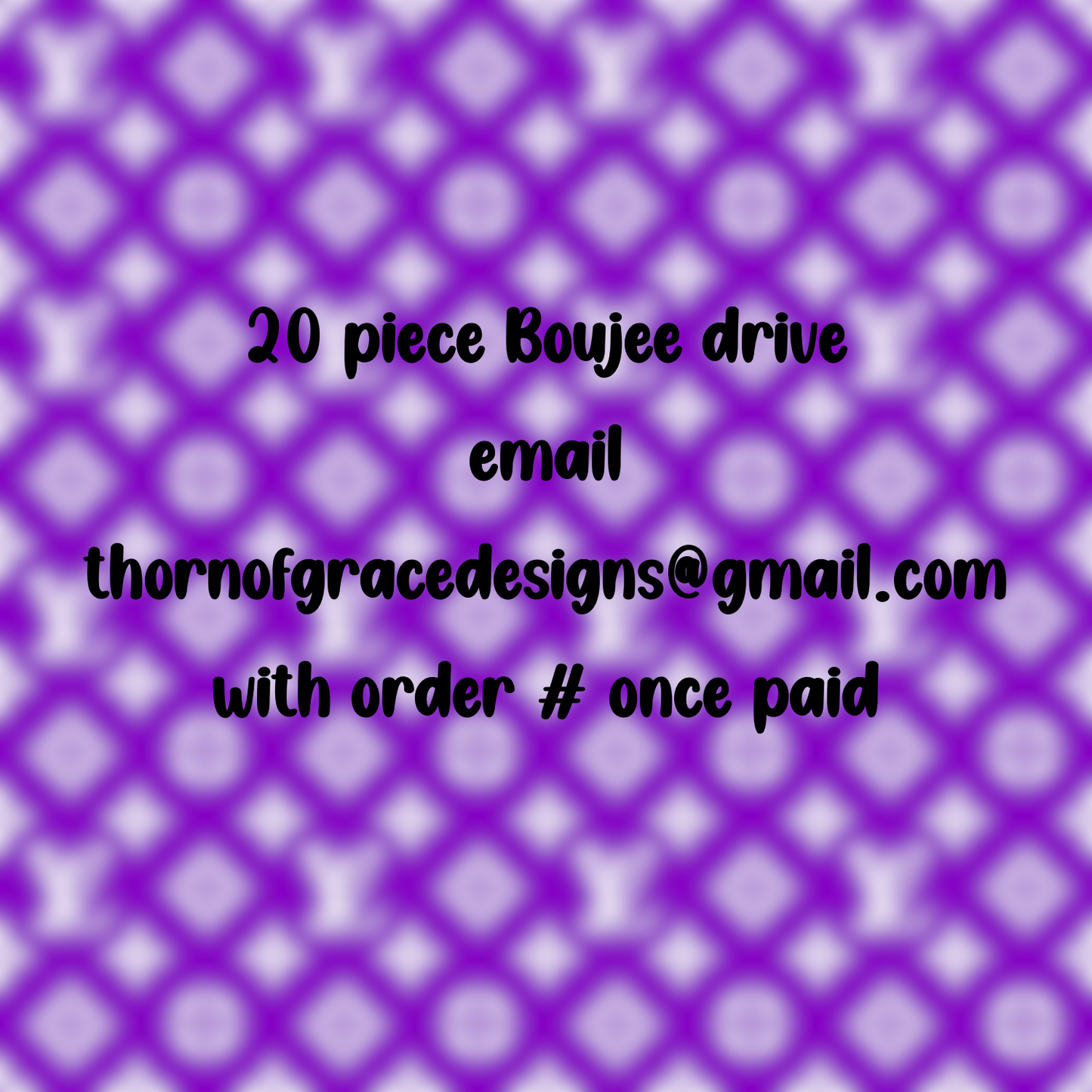 20 piece Boujee Drive