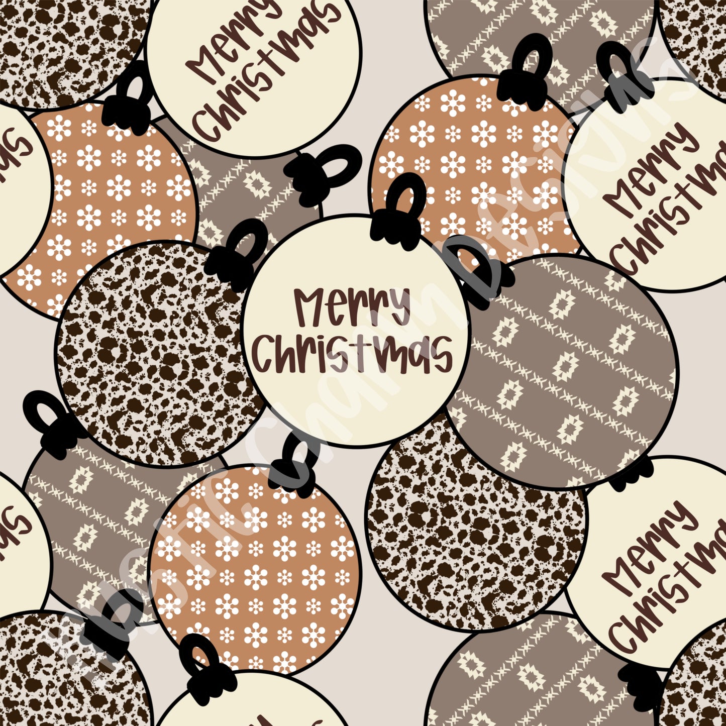 Neutral Christmas Balls