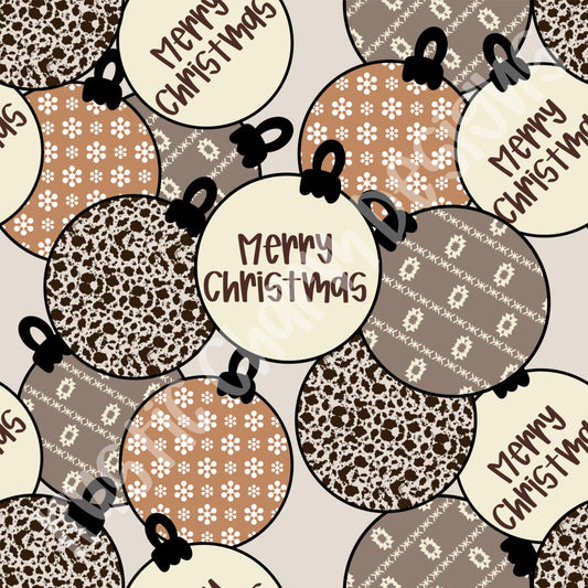 Neutral Christmas Balls